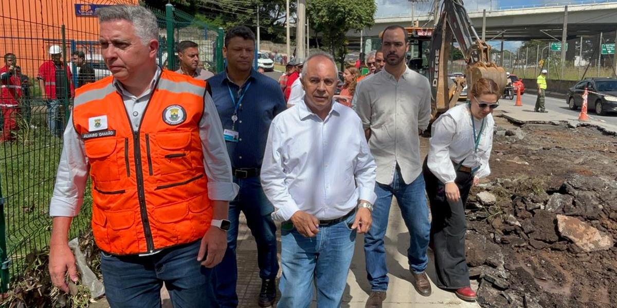 Prefeito em exercício disse que já viveu a situação de ser comerciante na região (Fernando Michel/ Hoje em Dia)