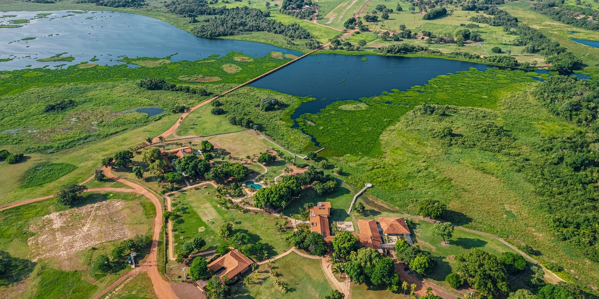 Caiman está situada em uma área de mais de 53 mil hectares (Pantanal/ Casa-Caiman/ Foto Felipe Castellari)