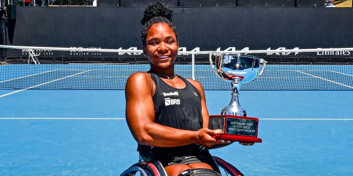 Vitória é campeã pela segunda vez na semana no tênis em cadeira de rodas (Frank Molter/ITF)