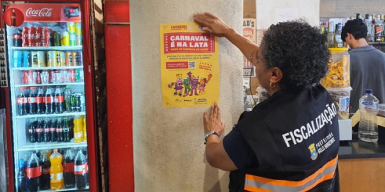 Campanha denominada 'Carnaval na Lata' inicia em BH (Vilma Tomaz / PBH)