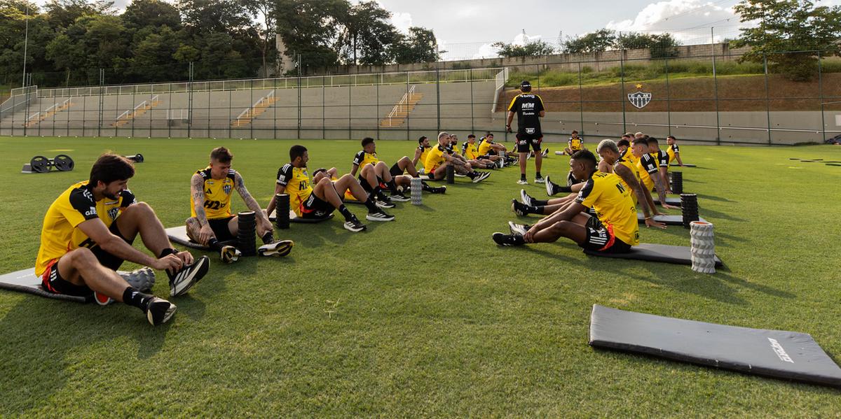 Galo inicia corrida por uma vaga na semifinal do Mineiro contra o Coelho (Pedro Souza / Atlético)