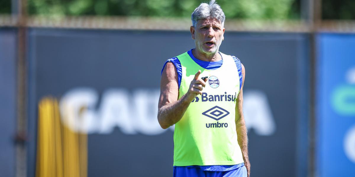 Renato Gaúcho e Cruzeiro ainda não chegaram a um acordo para ele assinar com o clube (Lucas Uebel / Grêmio)