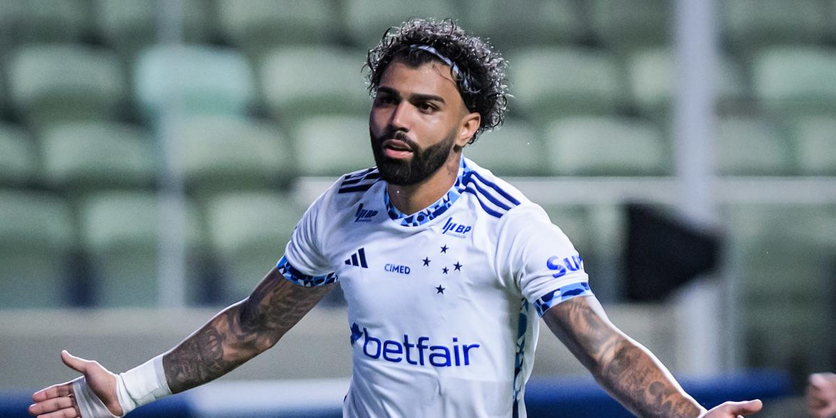 Gabigol marca três em goleada do Cruzeiro sobre o Itabirito (Gustavo Aleixo / Cruzeiro)