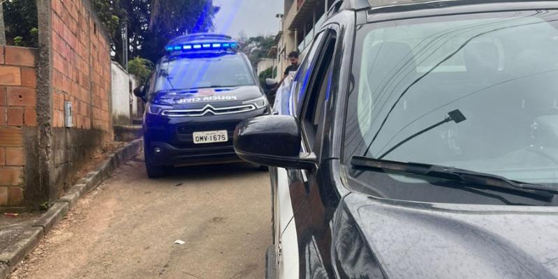 Suspeito de executar o crime, de 43 anos, já estava detido desde o dia dos fatos (Divulgação/PCMG)