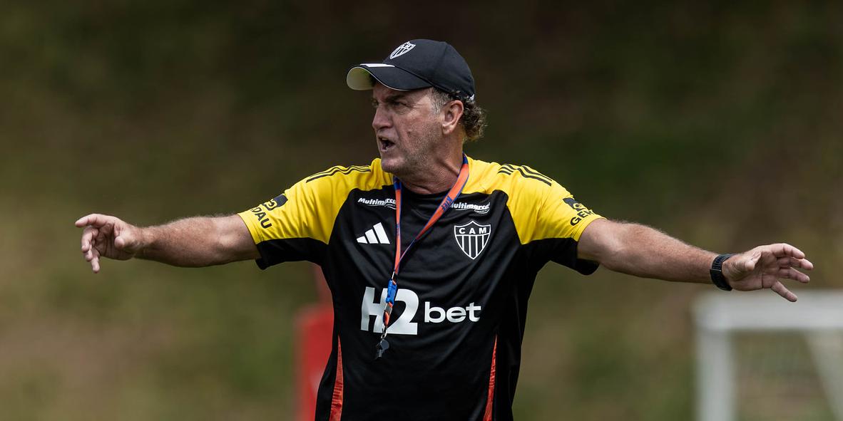 Cuca prepara time para jogo contra o Athletic, melhor equipe do Campeonato Mineiro (Pedro Souza / Atlético)