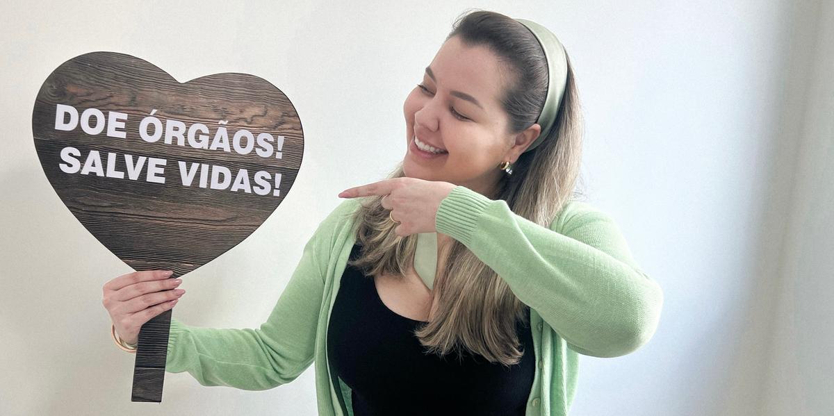 "Quando escolhemos doar, não estamos apenas prolongando vidas; estamos multiplicando amor e renovando a esperança de quem precisa recomeçar", ressalta Ailla (Arquivo pessoal)