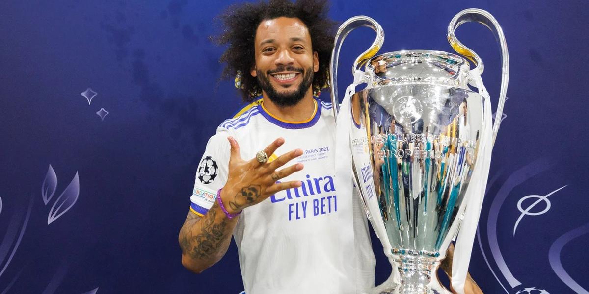 Marcelo é homenageado pelo Real Madrid ao anunciar aposentadoria (Divulgação / Real Madrid)