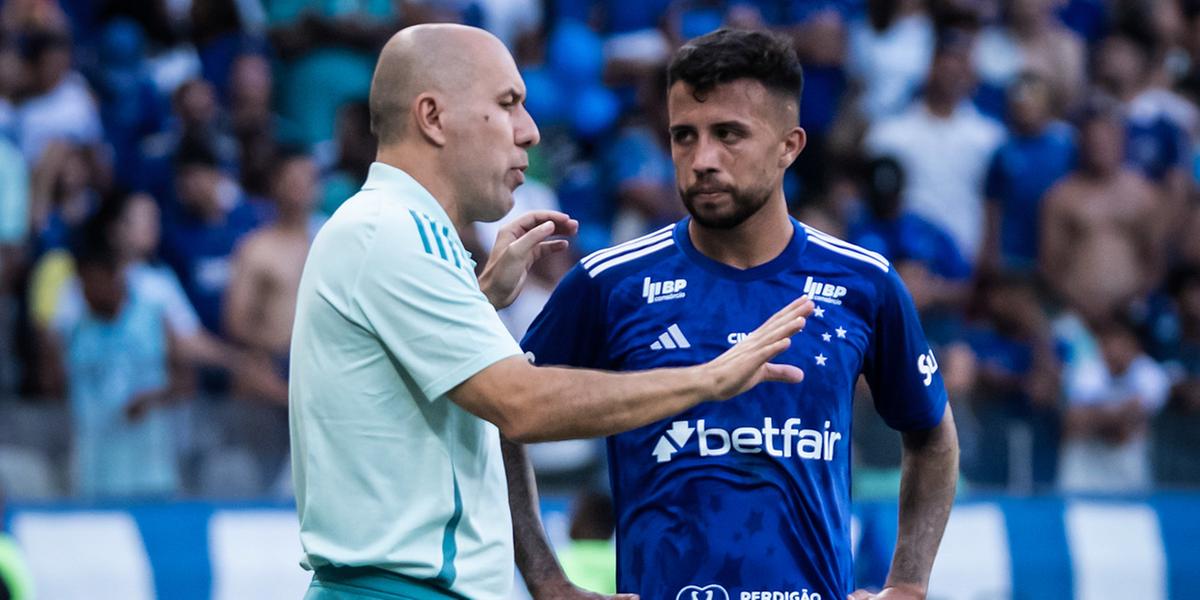 Jardim pode mudar Cruzeiro para ter equilíbrio em campo (Gustavo Aleixo/Cruzeiro)