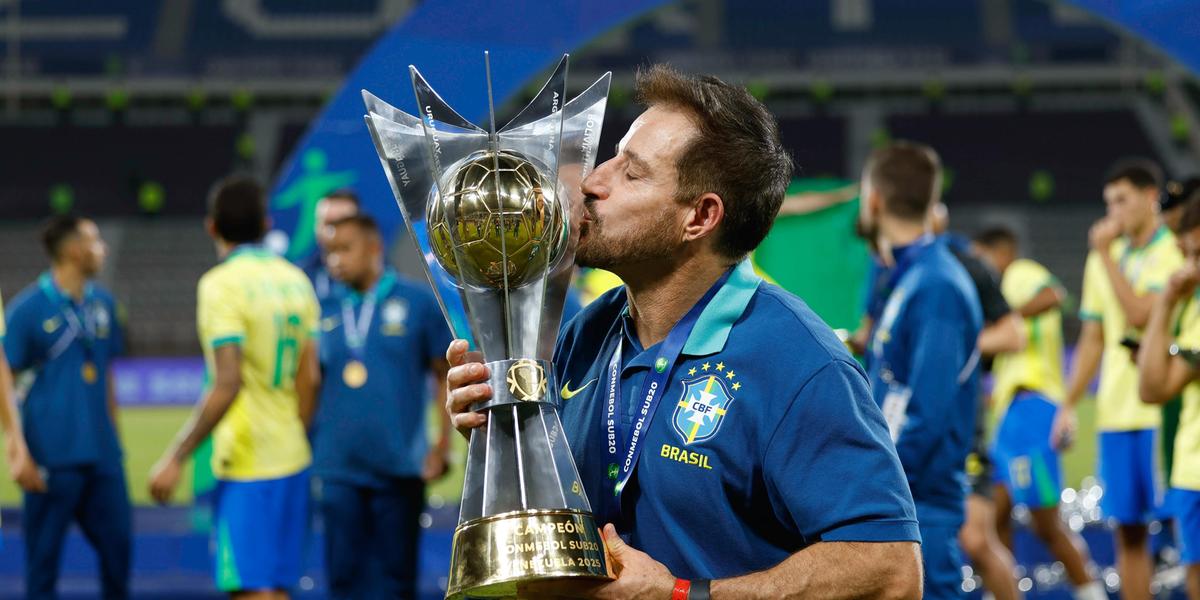 Ramon exalta conquista do Sul-Americano sub-20 pelo Brasil (Rafael Ribeiro/CBF)