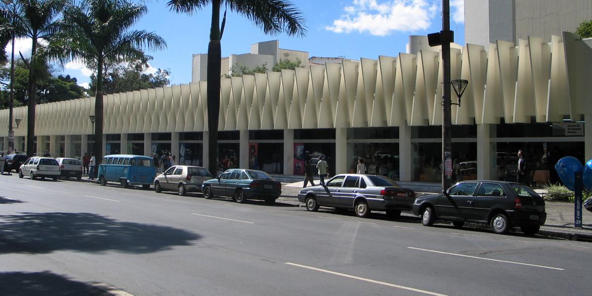 No hall principal, público terá acesso a duas Réplicas Táteis do Palácio das Artes – uma com detalhes em 3D da fachada principal e outra representando o complexo do prédio como um todo (Divulgação / Paulo Lacerda)