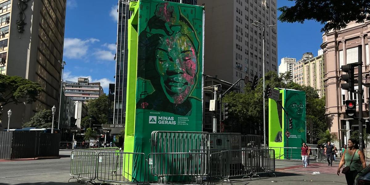 Avenida Amazonas vai "estrear" este ano com caixas de som durante o Carnaval (Fernando Michel / Hoje em Dia)