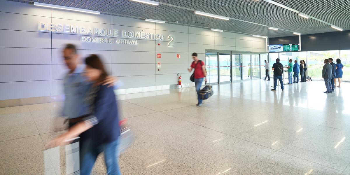 Dia de maior fluxo no período será sexta-feira (28), quando o terminal deve receber aproximadamente 32 mil passageiros (Divulgação / BH Airport)