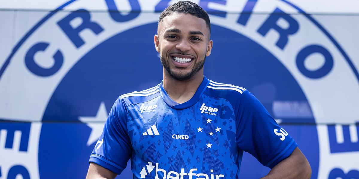 Wanderson é anunciado como reforço do Cruzeiro (Gustavo Aleixo / Cruzeiro)