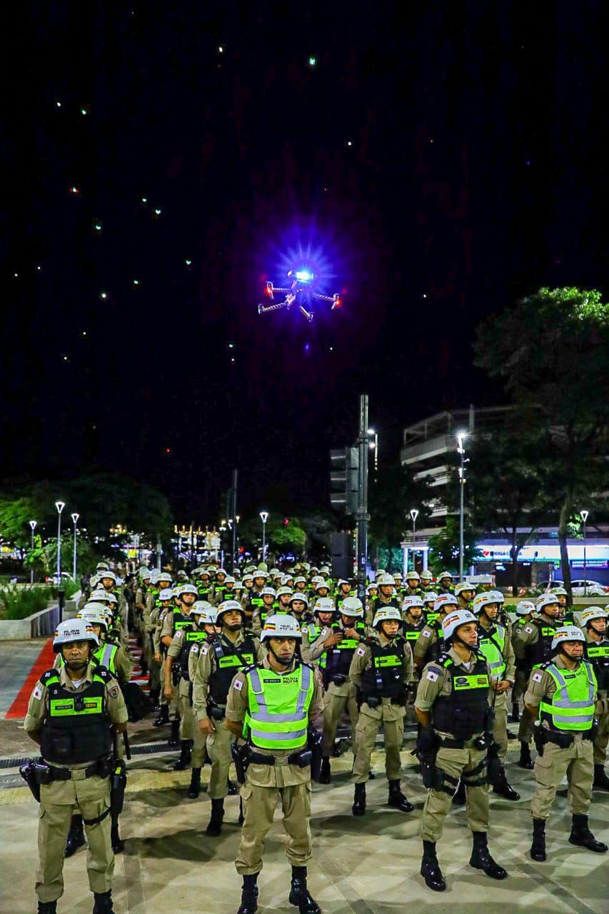 As câmeras inteligentes são capazes de filmar em 360° (PM/Divulgação)