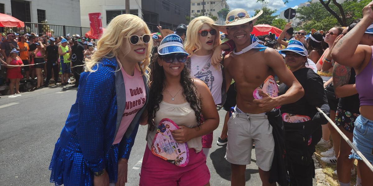 'As Branquelas': sucesso nos cinema, personagens viram fantasia no Carnaval em BH (Michel Martins / Hoje em Dia)