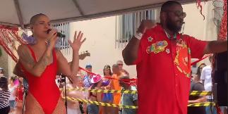 Violeta Lara e Guilherme garante a folia da bloco Cilada (Reprodução / Instagram Guilherme William)