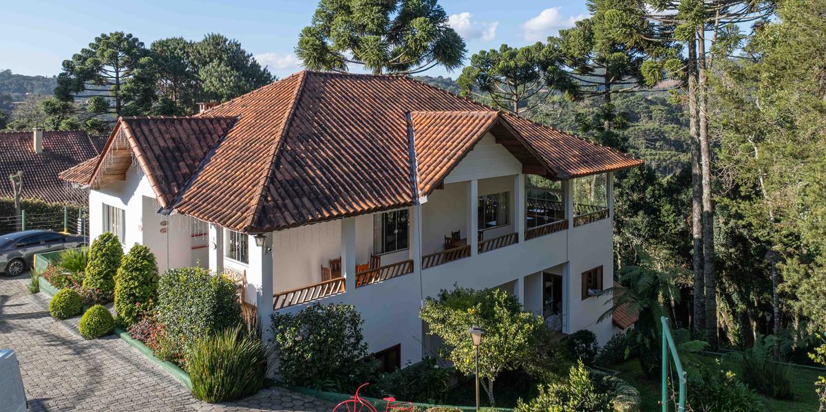 Pousada Jardim da Mantiqueira é ideal para quem deseja relaxar em meio ao verde das montanhas. (Márcio Masulino)