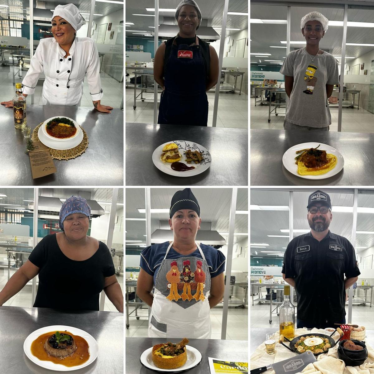 Participantes tiveram que criar pratos inspirados na cozinha mineira (Divulgação)