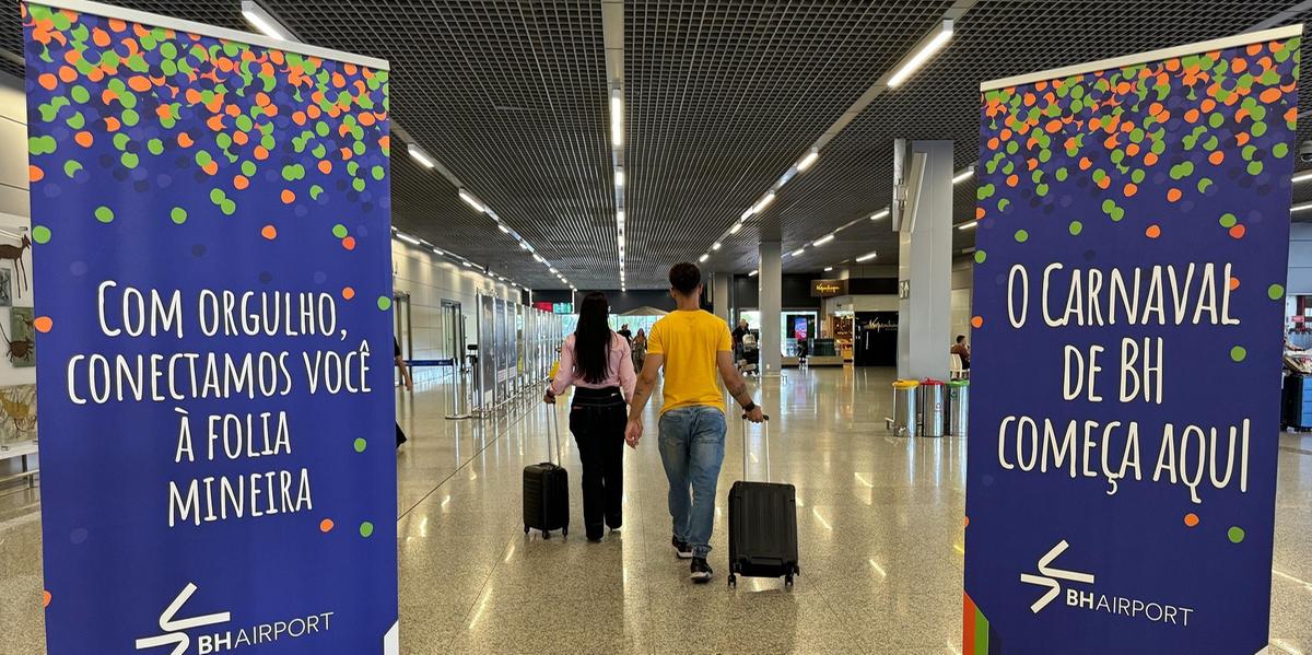 Realizou diversas ações de boas-vindas e de conscientização (BH Airport/Divulgação)