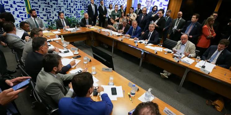 Reunião de líderes partidários da Câmara dos Deputados desta quinta-feira (13) terminou, novamente, sem definição (Lula Marques / Agência Brasil)