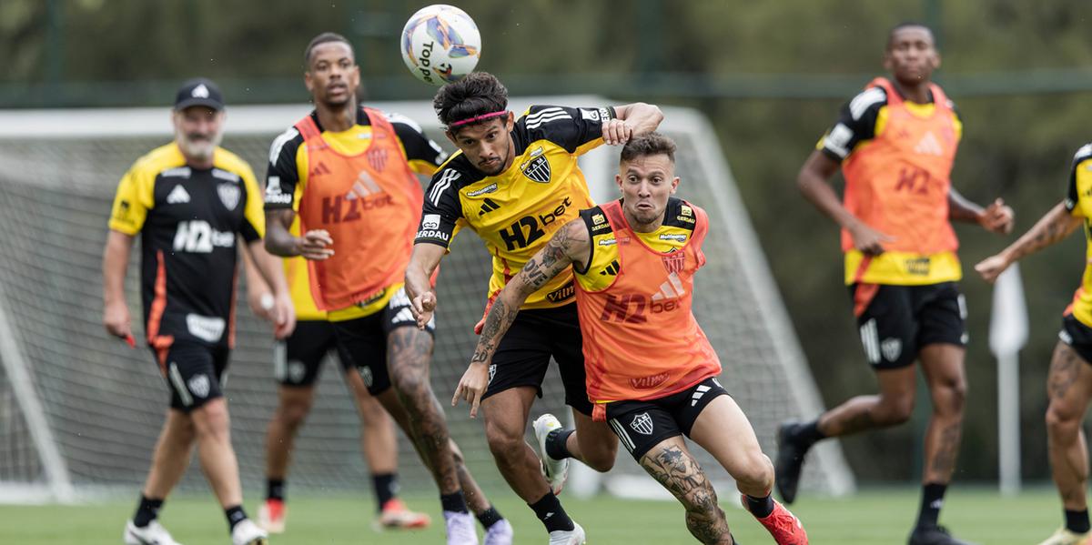 Treino na Cidade do Galo (Fotos: Pedro Souza / Atlético)