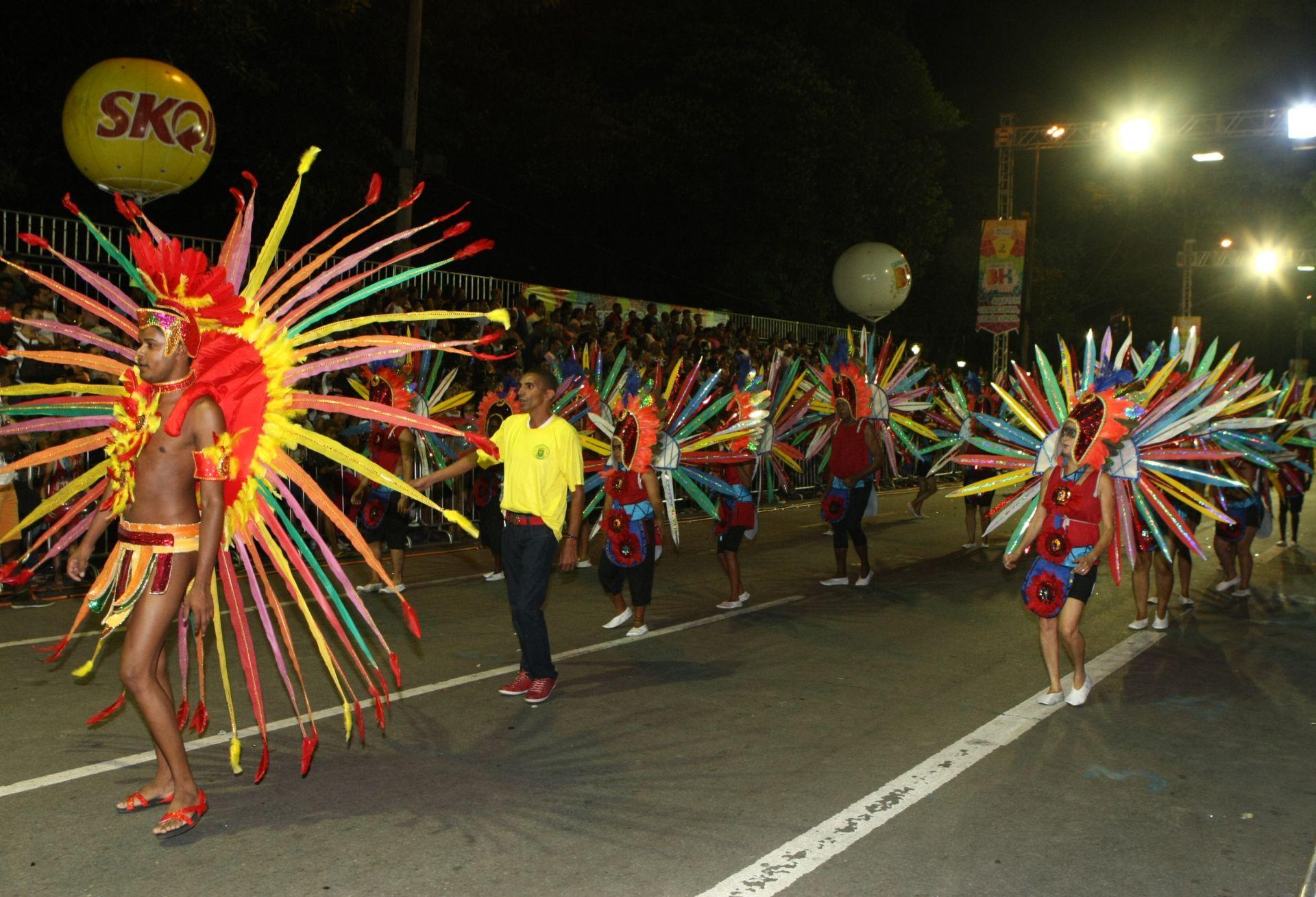 Animação, Público Cantando E Folia No Desfile Das Escolas De Samba De BH