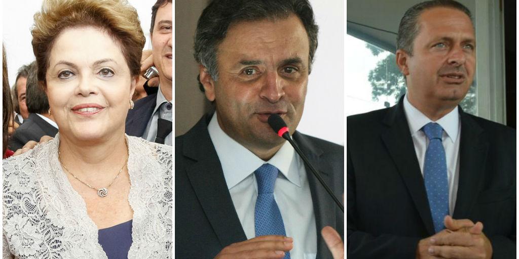  (Montagem/Blog do Planalto/Facebook Aécio Neves/Agência Estado)