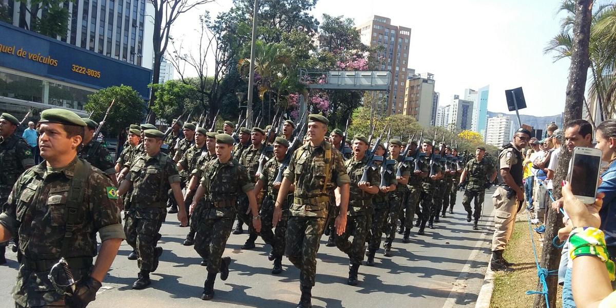 Desfile vai ocorrer na avenida Afonso Pena, entre Contorno e Amazonas (Praça Sete) (Luiz Costa/Hoje em Dia)