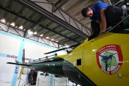 PM tem 50 dos helic pteros parados e o restante est sem manuten o