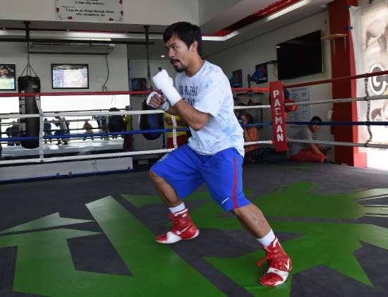 Nike store and pacquiao