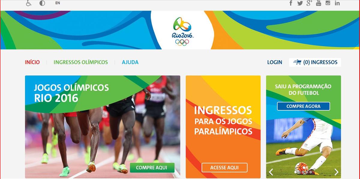  (Reprodução/ Site oficial Rio-2016)