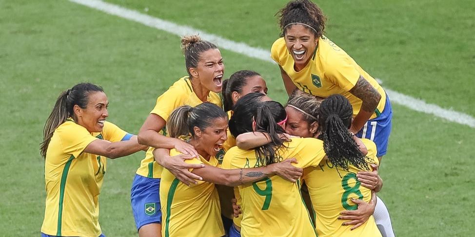 Em estreia na Olimpíada, futebol feminino do Brasil goleia China