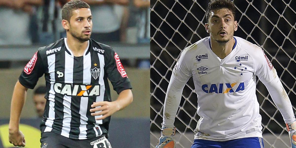  (Bruno Cantini/Atlético e Alexandre Loureiro/LightPress/Cruzeiro)