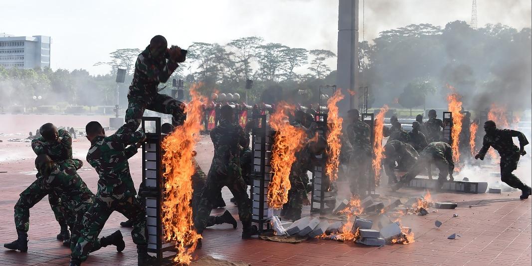  (HANDOUT / Tentara Nasional Indonesia / AFP)