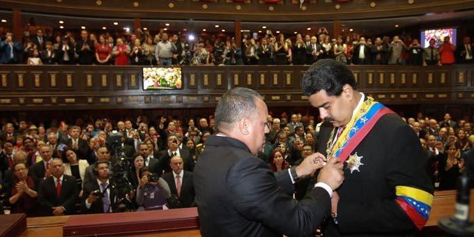  (FRANCISCO BATISTA/ Palácio Miraflores/AFP)