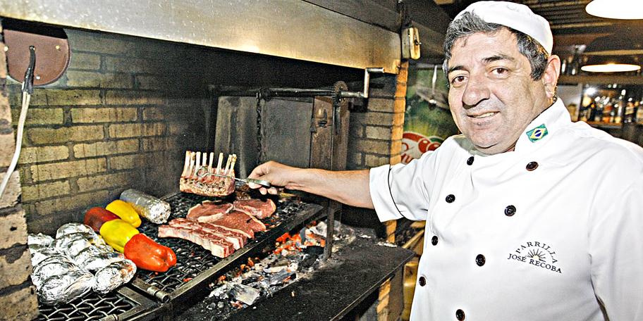 O Uruguaio Parrilla