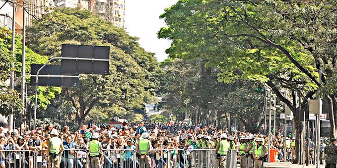 Montagem dos palanques para o desfile do próximo sábado (7) terá início nesta quinta-feira (5) (Lucas Prates / arquivo Hoje em Dia)