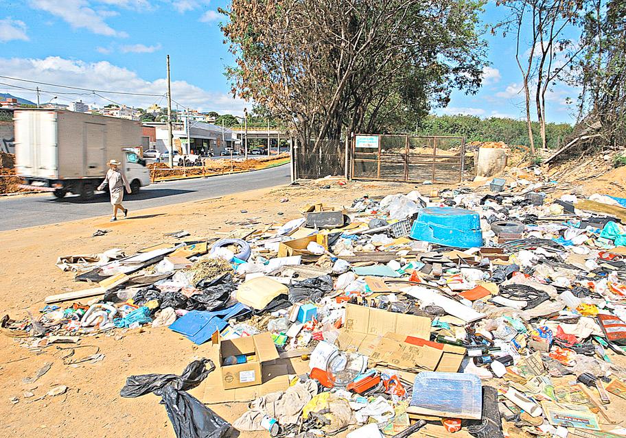 Hoje em Dia mostrou os problemas no local, que chegou a ser um bota-fora (Maurício Vieira)