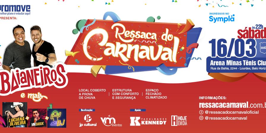 SÁBADO RESSACA DE CARNAVAL