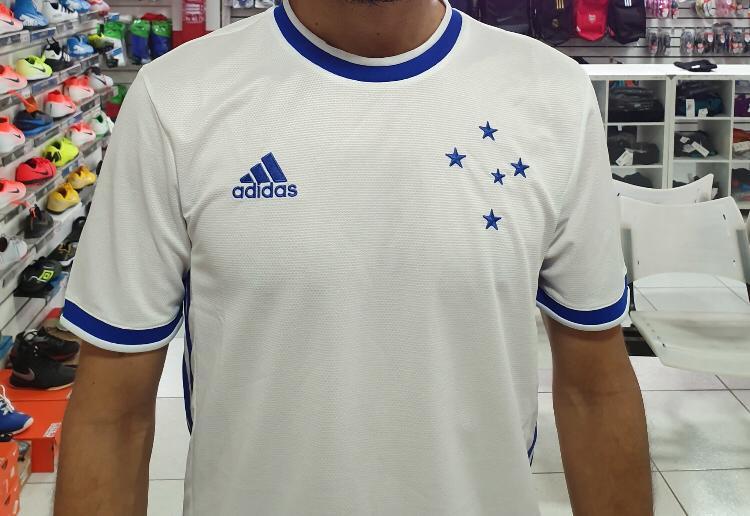 camisa nova do cruzeiro branca 2021