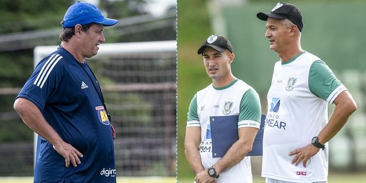  (Montagem sobre fotos de Gustavo Aleixo/Cruzeiro e Mourão Panda/América)