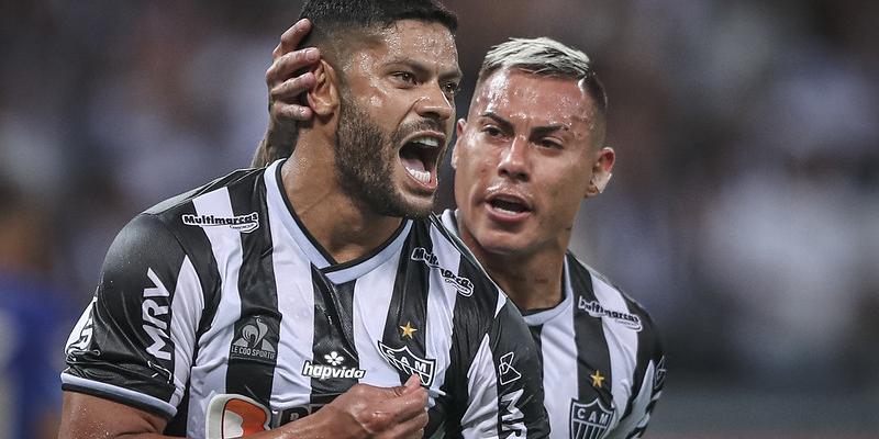 Hulk chegou a cinco gols em cinco partidas no Campeonato Mineiro e briga pela artilharia da competição (Pedro Souza/Atlético)