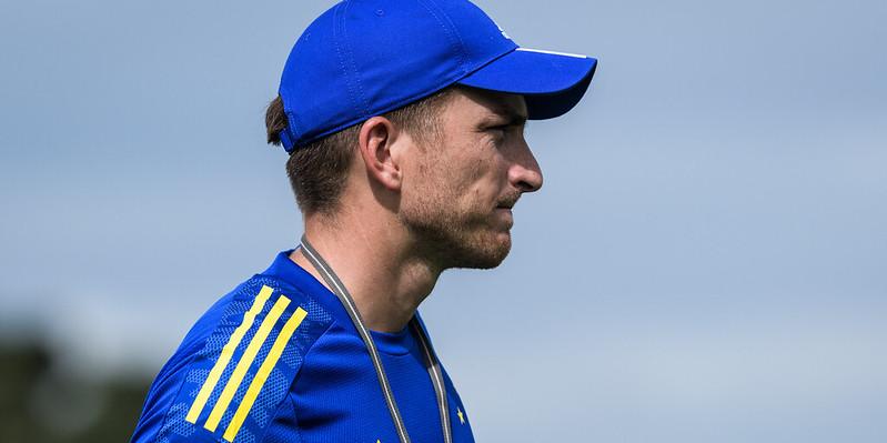 Martin Varini é auxiliar técnico de Paulo Pezzolano e comandou a última partida da Raposa, contra o Pouso Alegre.  (Foto: Gustavo Aleixo/Cruzeiro)