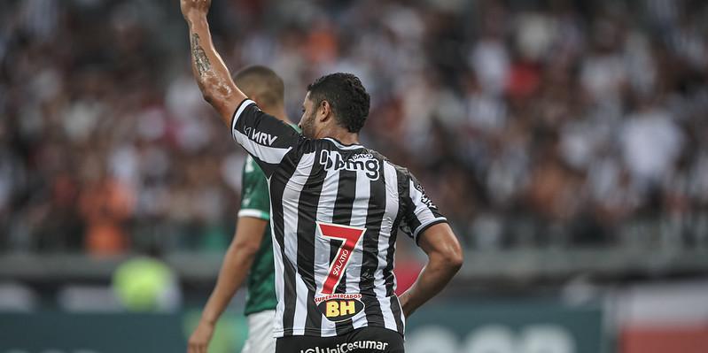 Nesta partida contra a Caldense, Hulk marcou seu 30° no Novo Mineirão. (Foto: Pedro Souza / Atlético)