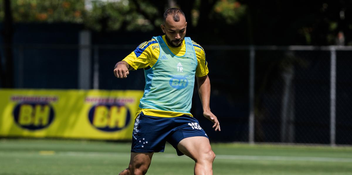 Emprestado pelo América até o final da temporada, o atacante somou sua segunda partida pela Raposa (Gustavo Aleixo/Cruzeiro)