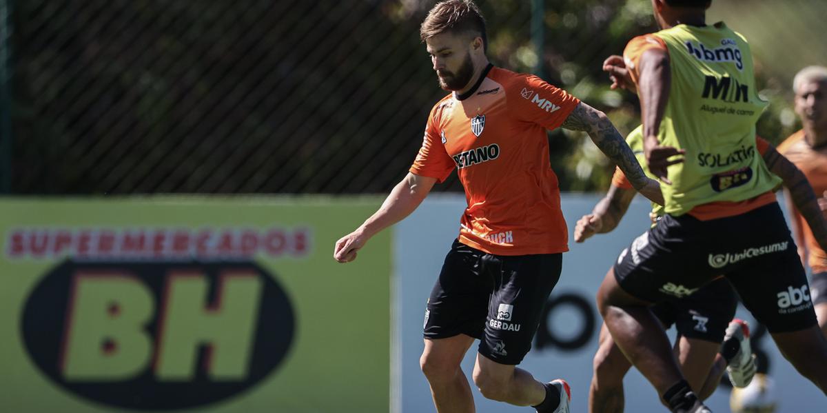 Sasha deverá ser o titular na vaga de Hulk (Pedro Souza / Atlético)