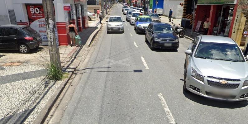 Caso ocorreu na rua Padre Eustáquio, próximo ao número 2.616. (Reprodução Google street view)