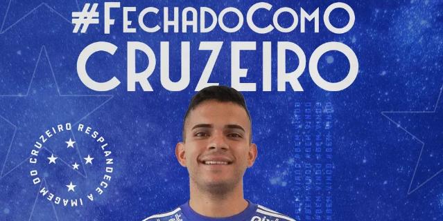 Atacante foi confirmado na manhã desta quinta (7) (Divulgação / Cruzeiro)