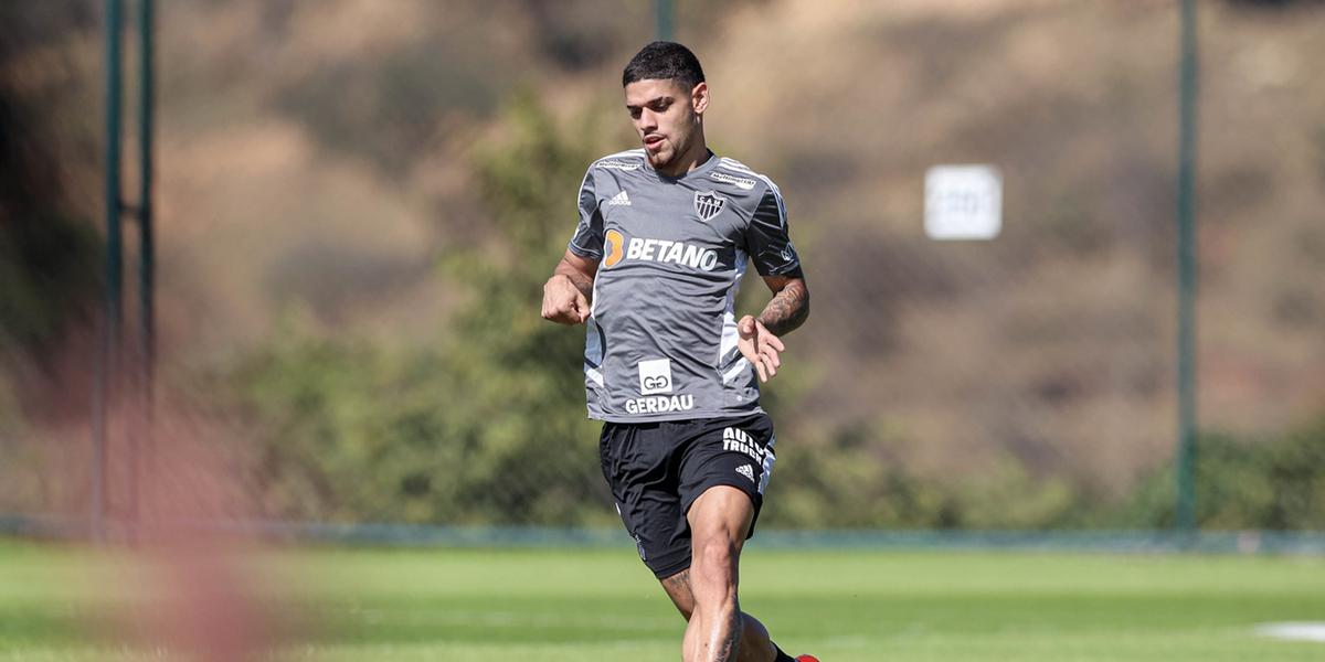 Rubens vai ser o titular na lateral esquerda do Galo (Bruno Sousa / Atlético)