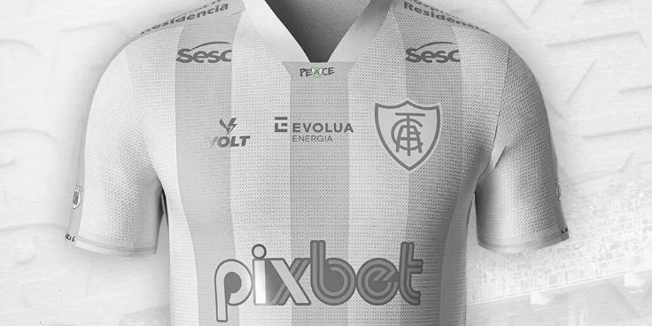 Uniforme será autografado e leiloado em ação na internet após partida contra Palmeiras (Divulgação / América)